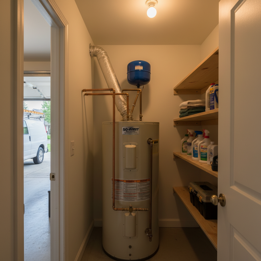 gemini res-05-water-heater-closet